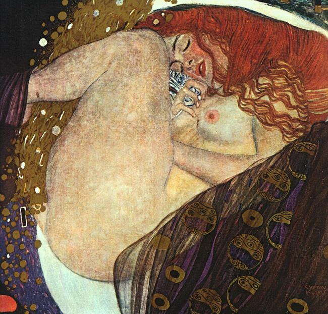 Gustav Klimt Danae